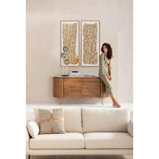 KARE Design Quadro incorniciato Linee Native 50x150  