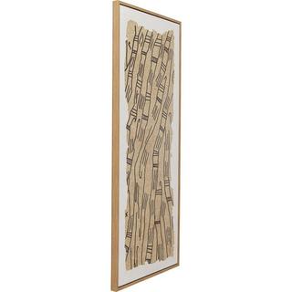 KARE Design Quadro incorniciato Linee Native 50x150  