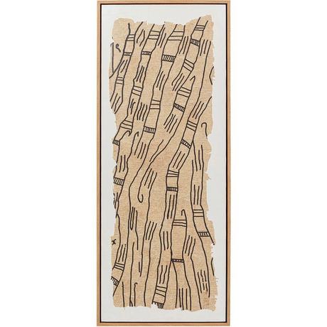 KARE Design Gerahmtes Bild Native Lines 50x150  