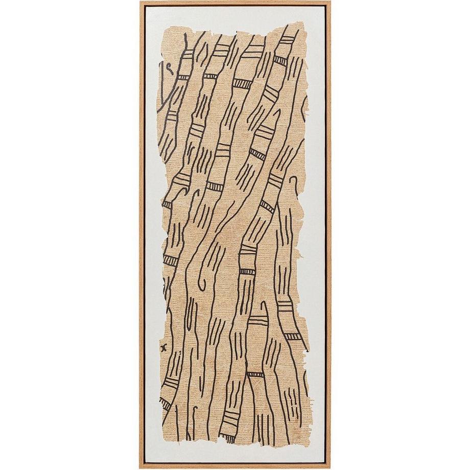 Image encadrée Native Lines 50x150