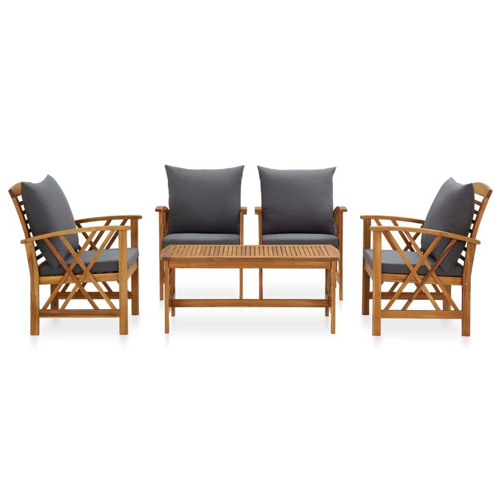 VidaXL Garten-lounge-set holz  