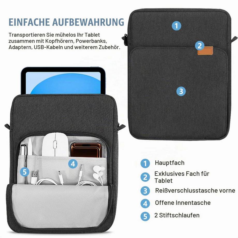 Only-bags.store Tablet-Hülle mit Schultergurt  