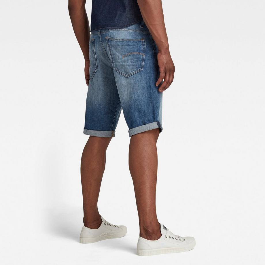 G-STAR 3301 Straight Fit Denim Shorts  