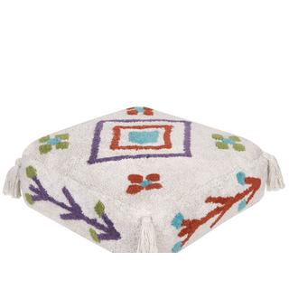 Beliani Pouf en Cotone Boho DIPLO  