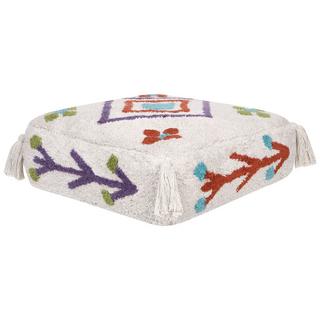 Beliani Pouf en Cotone Boho DIPLO  