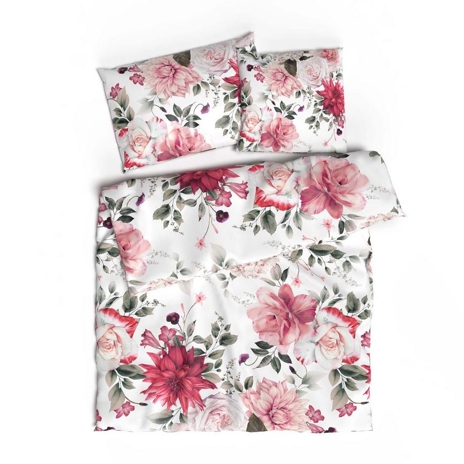 Lotus Bettwaren Viliana Biancheria da Letto Raso  