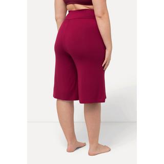 Ulla Popken  Bermuda, coupe large et droite, ceinture élastique 