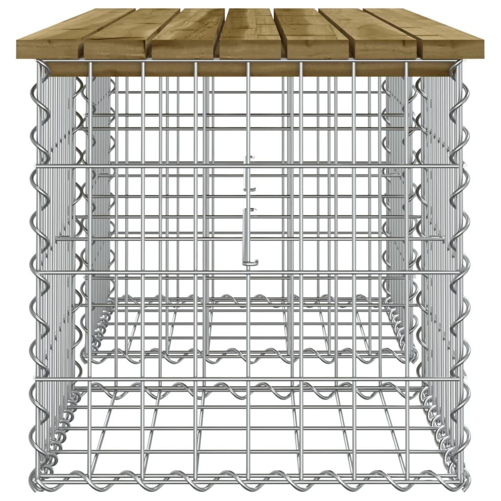 VidaXL Banc de jardin pinède imprégnée  