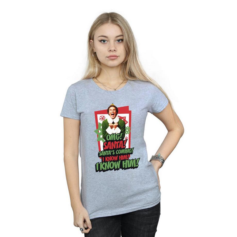 Elf T-shirt OMG Santa  