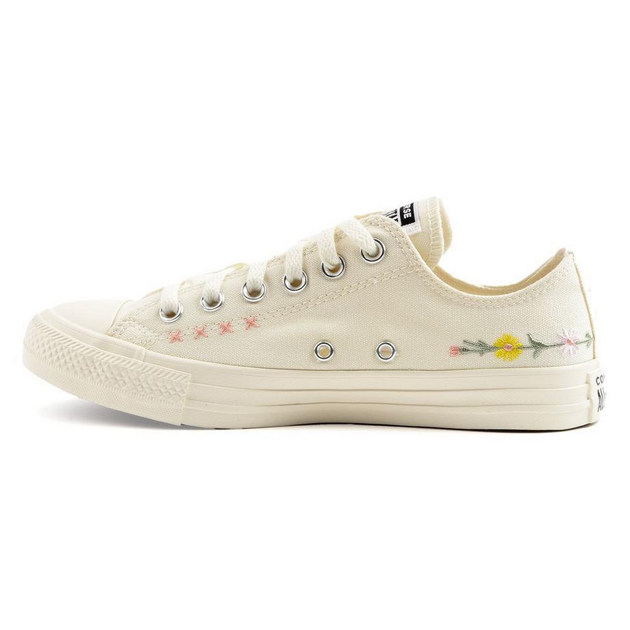 CONVERSE Chuck Taylor All Star Embroidered Flowers Low Top Sneakers  
