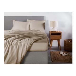 Living Home Uni Satin 100 Bettwäsche-Set  