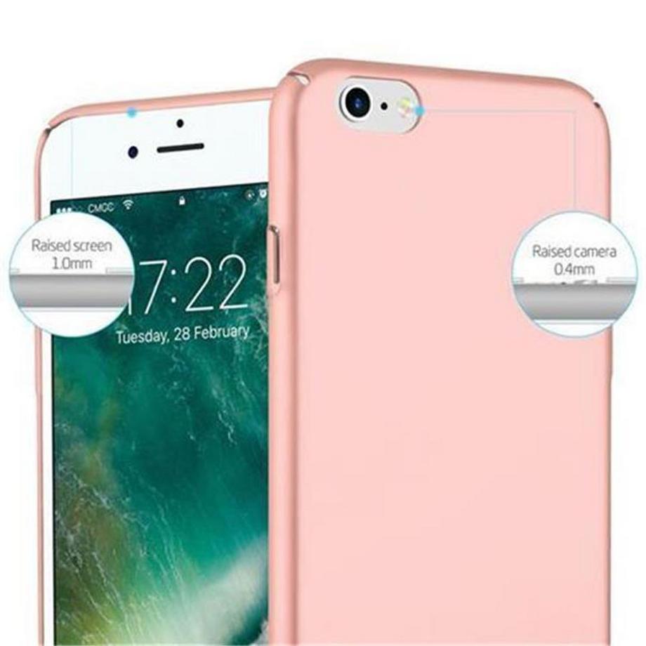 Cadorabo  Hülle für Apple iPhone 6 PLUS  6S PLUS Hard Case in Metall Optik 