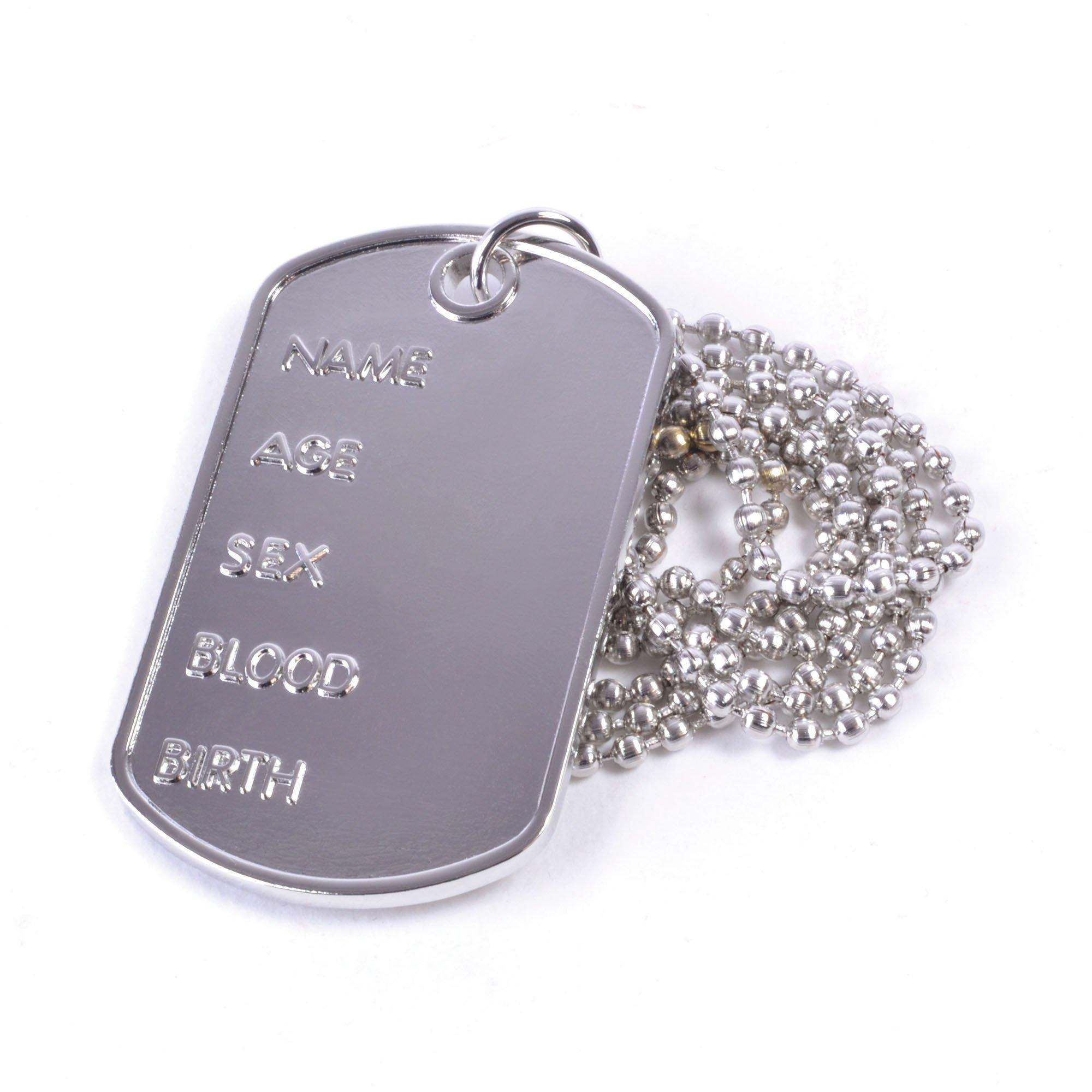 Bristol Novelty  Dog Tag Halskette 