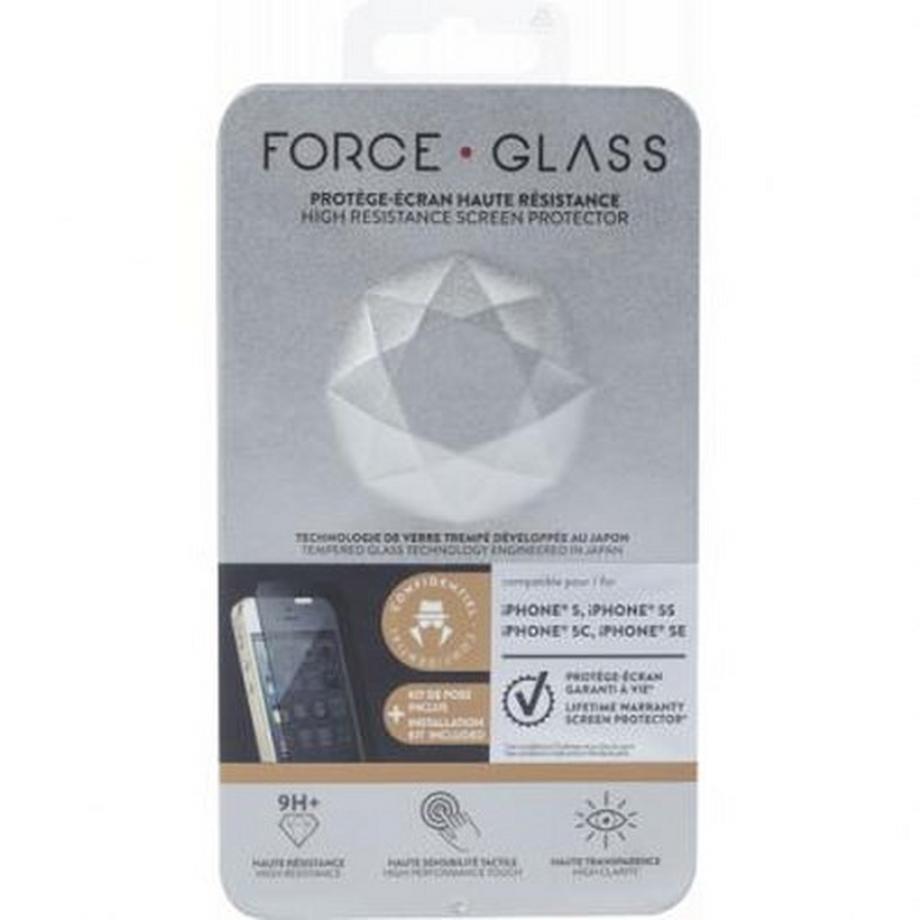 Force Power  Verre iPhone SE / 5S / 5 Plat 