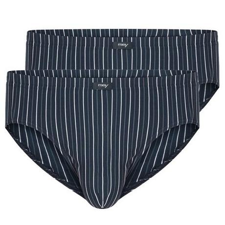 mey Täby Confezione da 2 Slip a Righe  