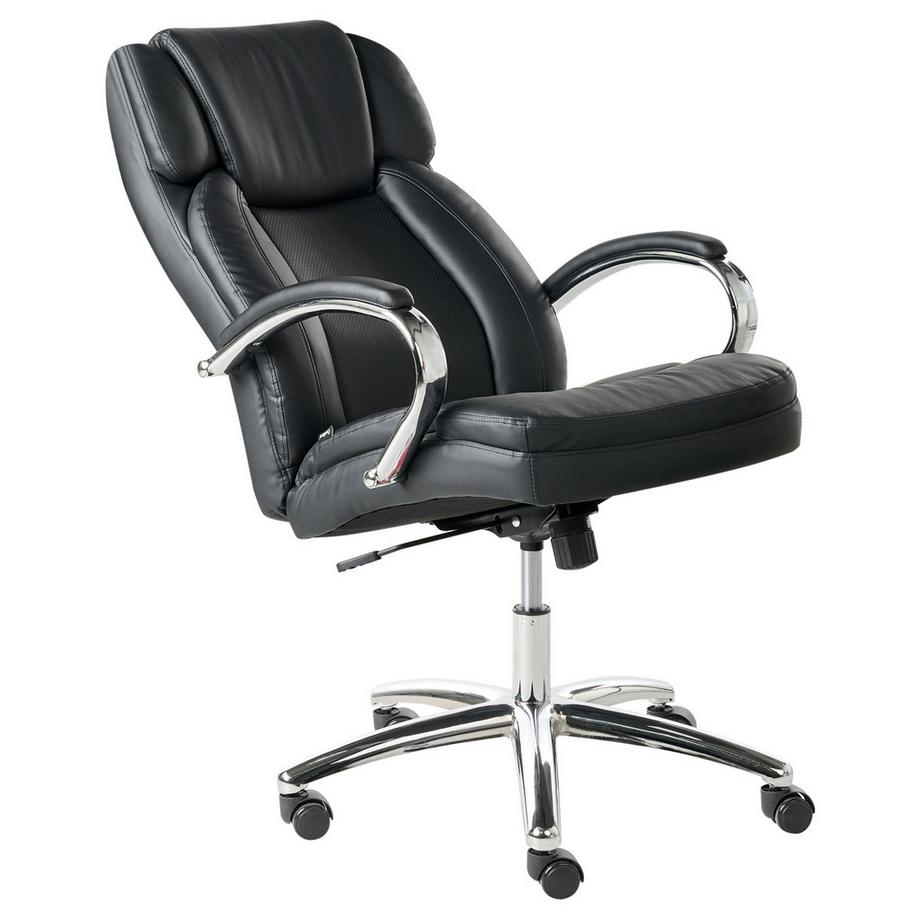 Beliani Fauteuil de bureau en Cuir PU  HONOR  