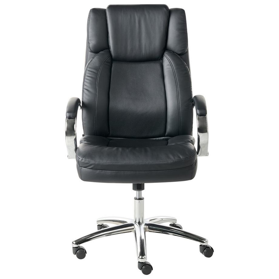 Beliani Fauteuil de bureau en Cuir PU  HONOR  