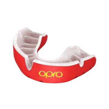 OPRO Self-Fit  Gold - Red/Pearl
