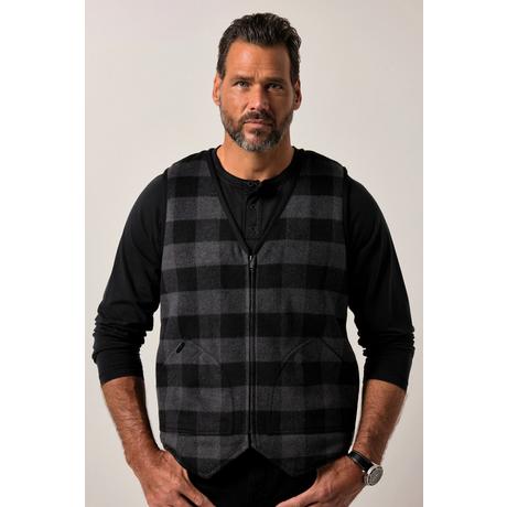 JP1880 Wollweste mit Teddyfutter  