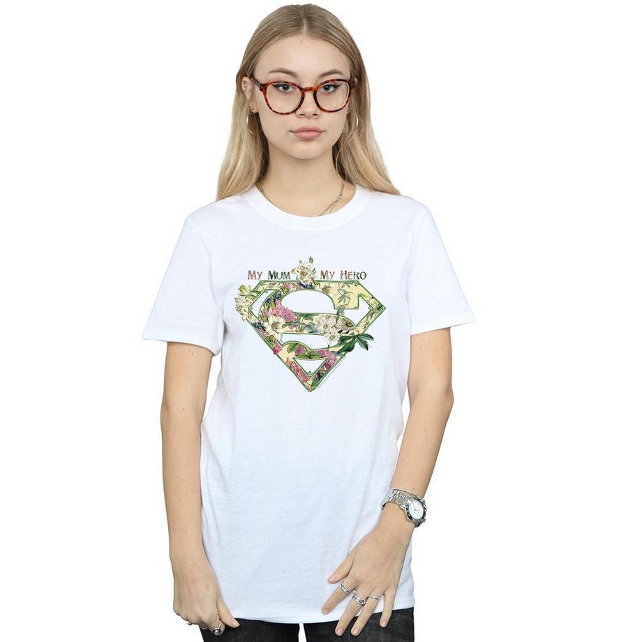 DC COMICS My Mum My Hero Superman Logo T-Shirt  