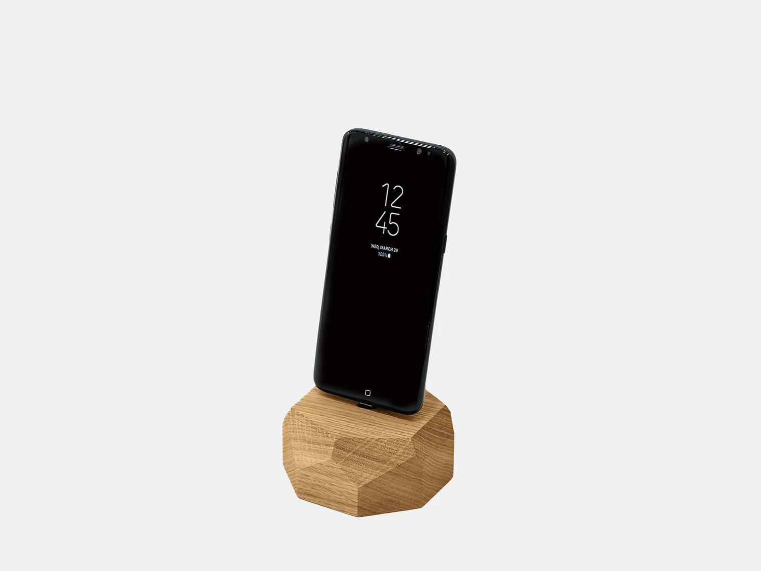 Oakywood  Geometric Dock - Station d'accueil pour smartphone - USB-C 