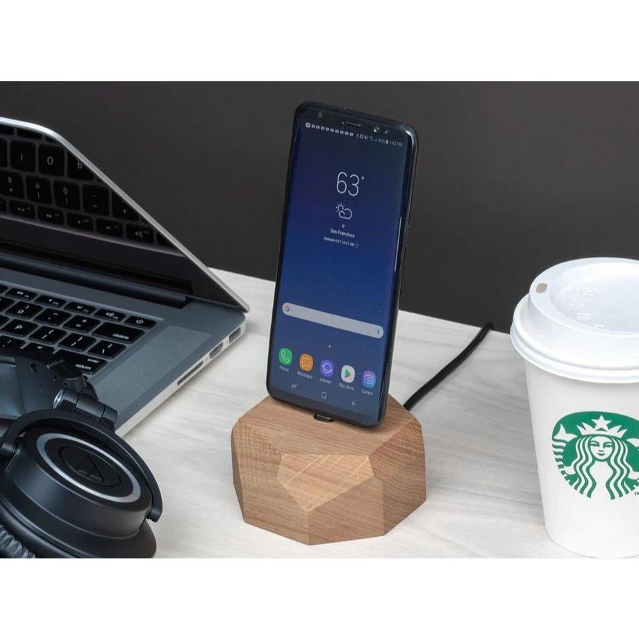 Oakywood  Geometric Dock - Station d'accueil pour smartphone - USB-C 