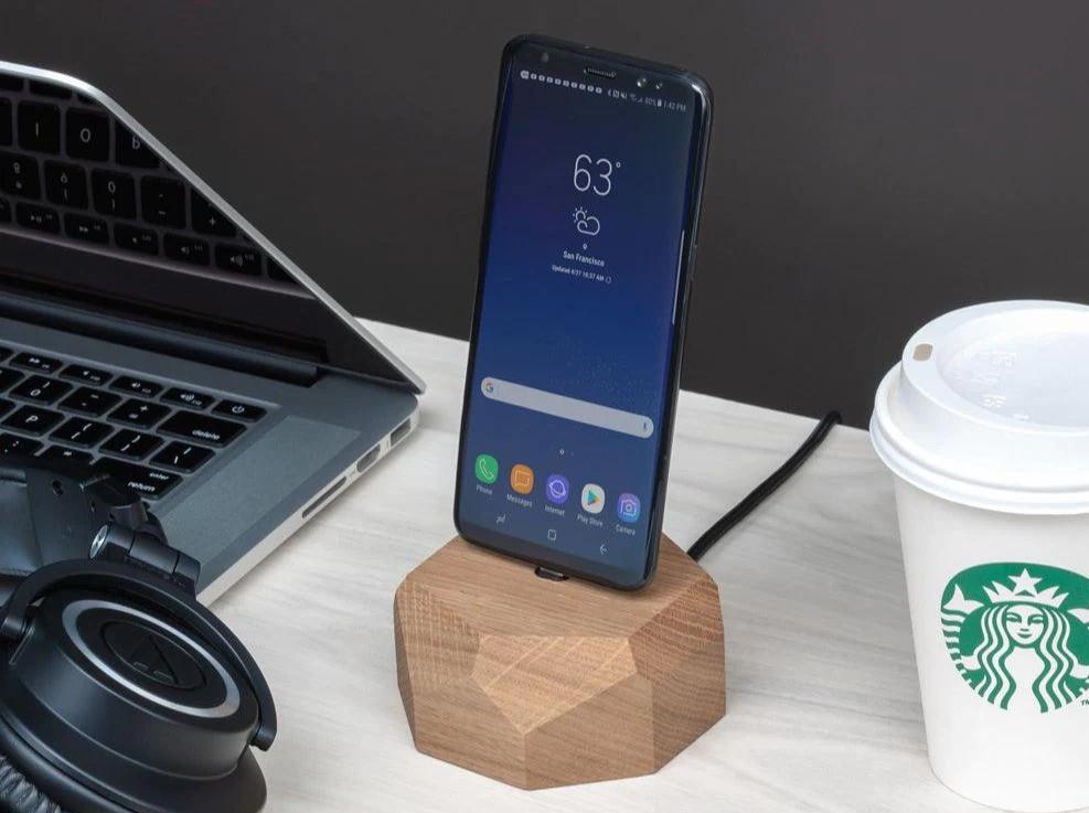 Oakywood  Geometric Dock - Station d'accueil pour smartphone - USB-C 