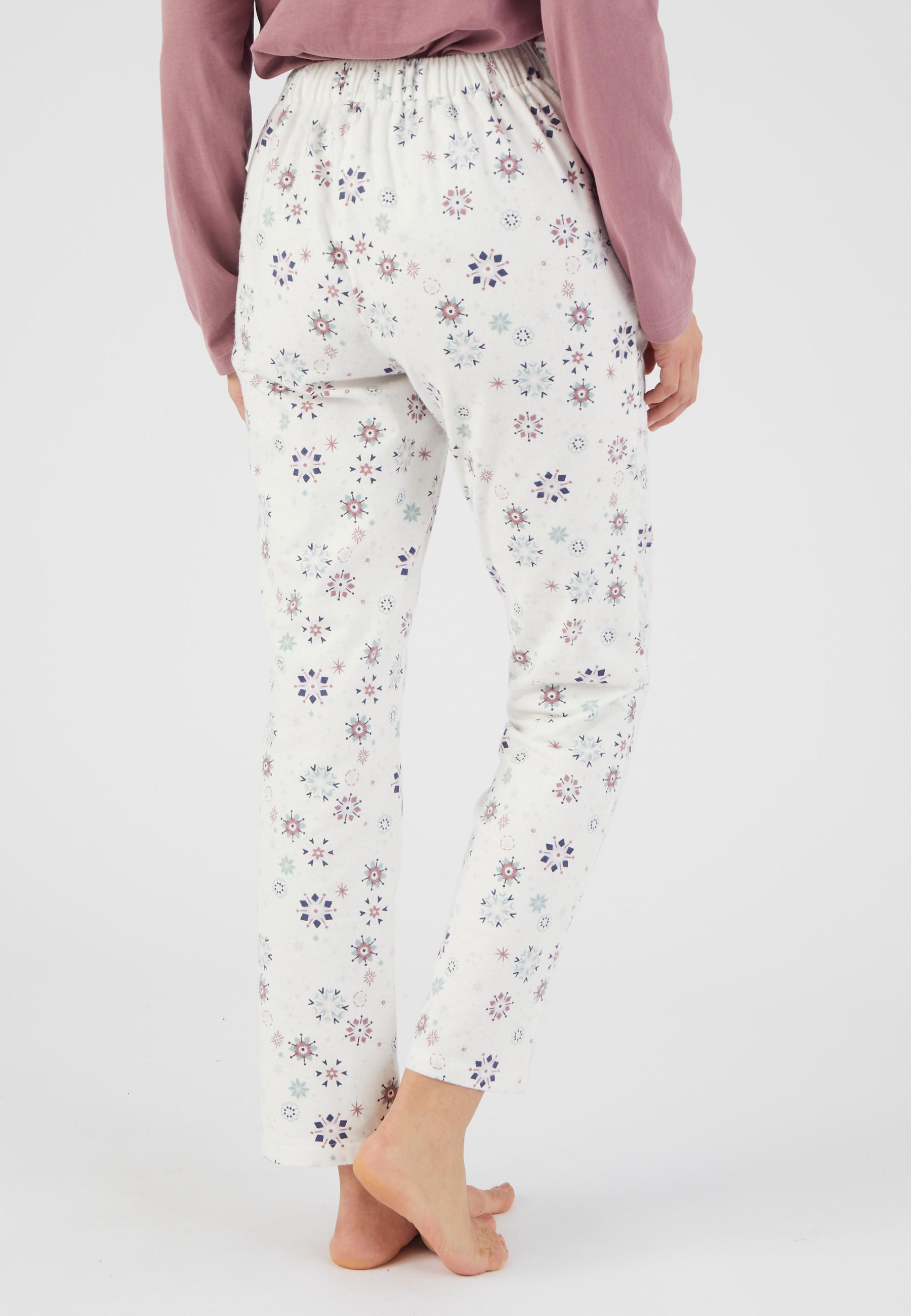 Damart  Pantalon de pyjama flanelle chaud et doux 