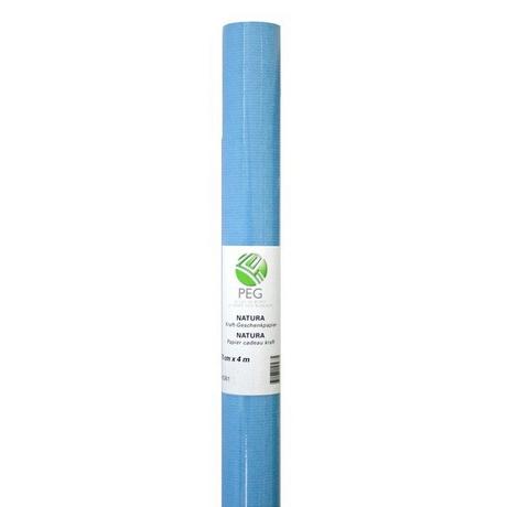 NEUTRAL NEUTRAL Kraft-Geschenkpapier 445261 70cmx4m hellblau  