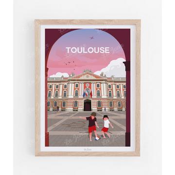 Toulouse Capitole - Poster