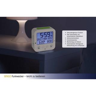 TFA Dostmann Radiocontrollato Sveglia Nero Tempi di allarme 2  