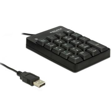 12481 Numerische Tastatur Universal USB Schwarz