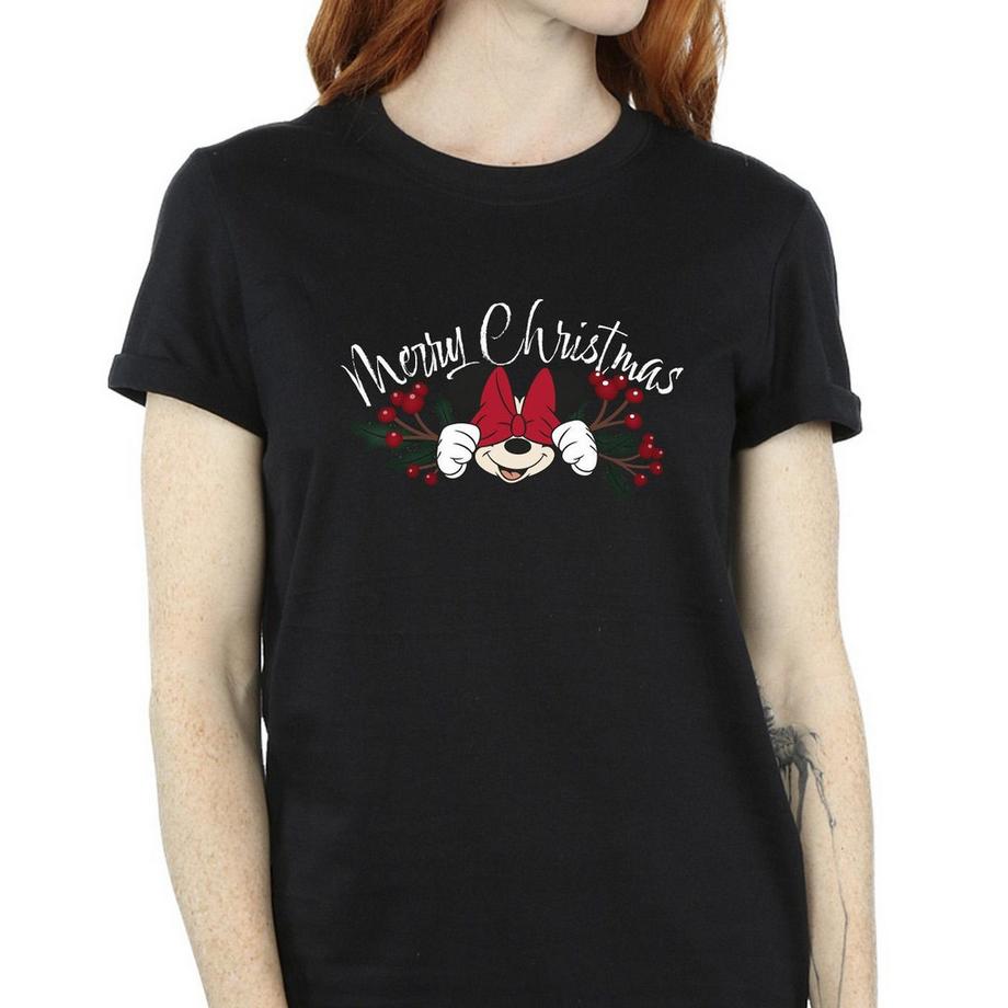 Disney Minnie Mouse Buon Natale T-Shirt  