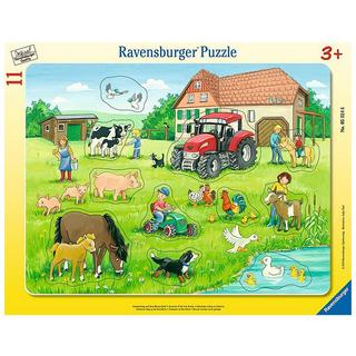 Ravensburger  Puzzle Sommertag auf dem Bauernhof (11Teile) 