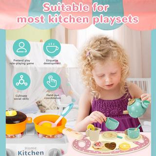 Activity-board  Service à thé accessoires de cuisine pour enfants 