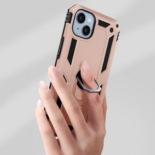 Avizar  Cover Anello iPhone 14 Plus rose gold 