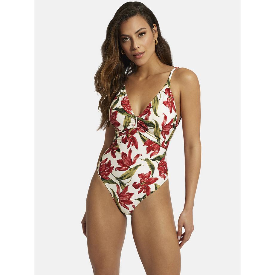 Einteiliger Badeanzug mit vorgeformtem Dreieck Bahamas