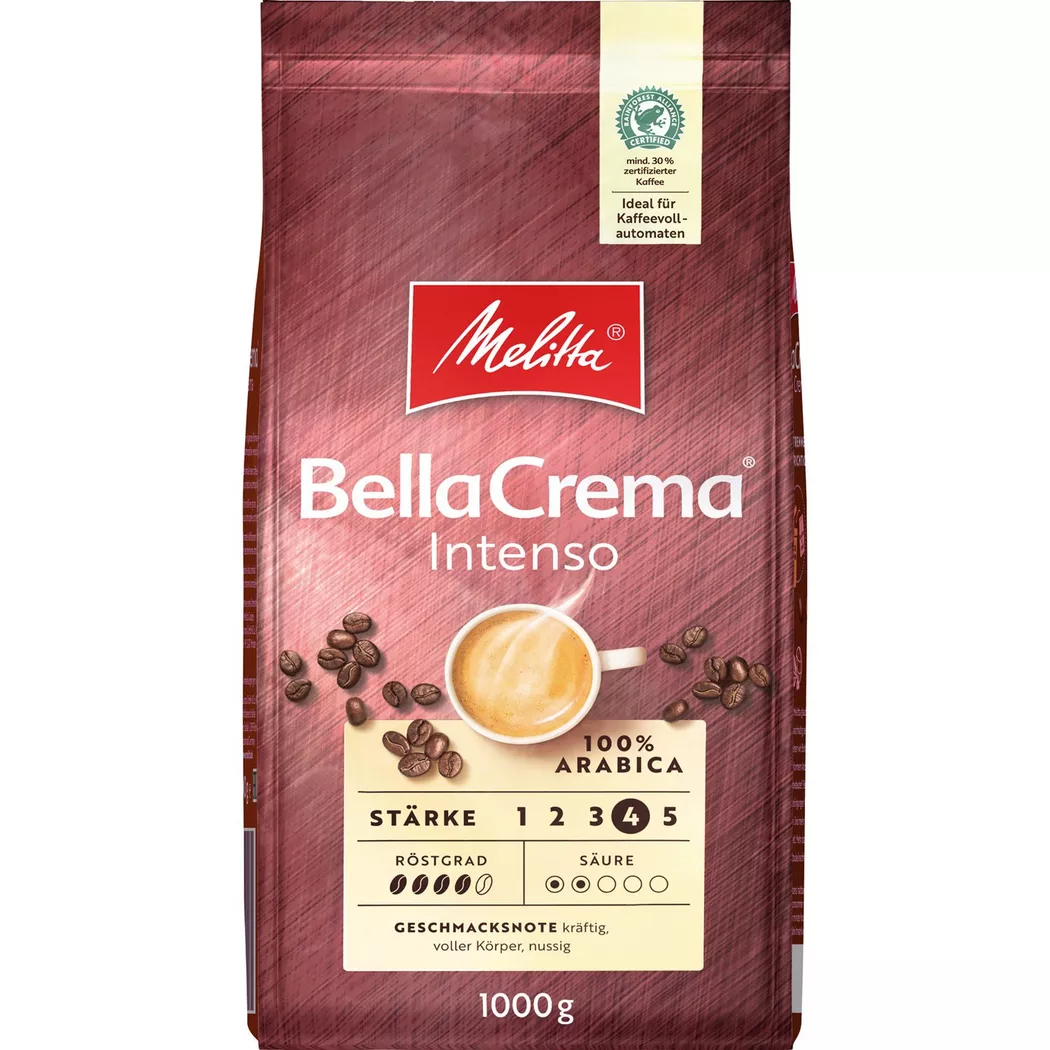 Melitta - Bella Crema Intensa 1kg, One Size