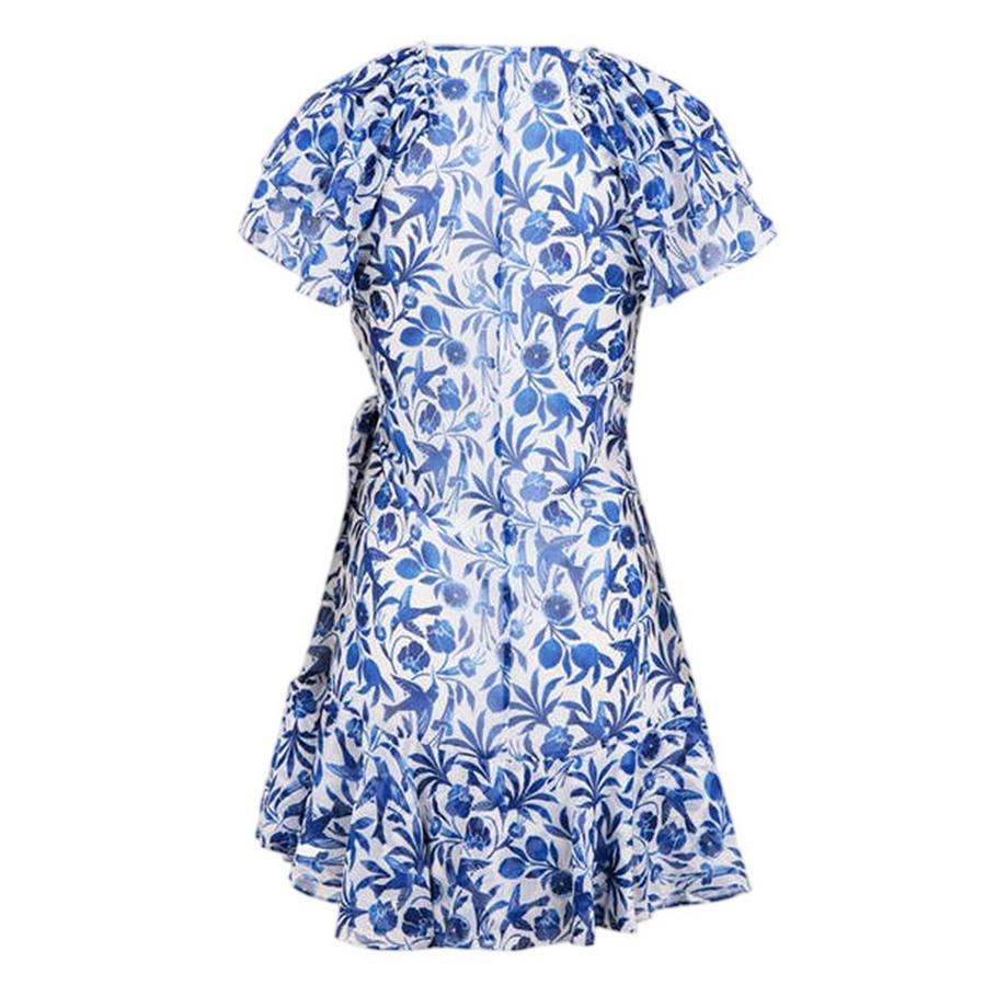 TED BAKER Robe Portefeuille Motiftyle Fleurs Et Oiseaux  