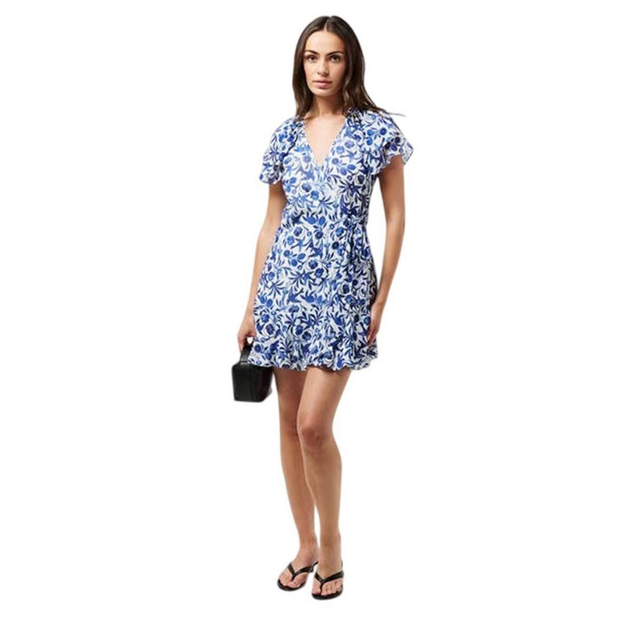 TED BAKER Robe Portefeuille Motiftyle Fleurs Et Oiseaux  