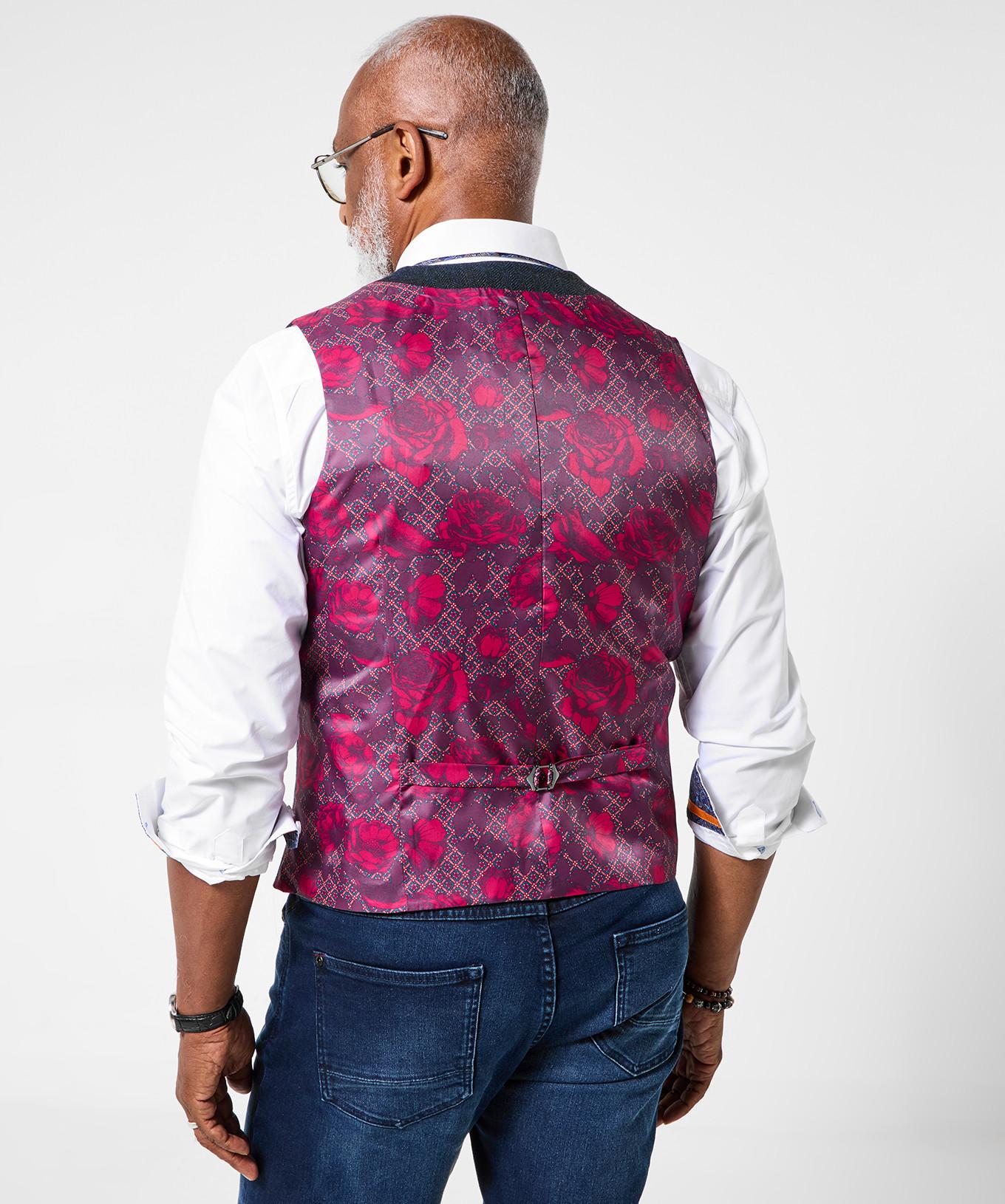 Joe Browns Gilet Classico Bottoni Spina di Pesce  