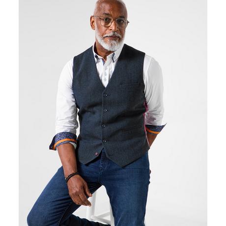 Joe Browns Gilet Classico Bottoni Spina di Pesce  