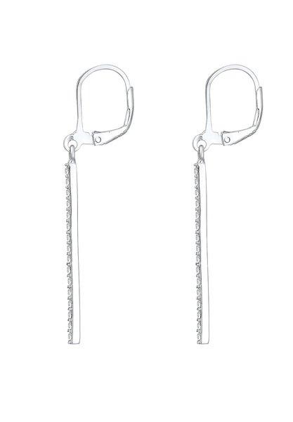 Elli  Boucles d'Oreilles Avec Cristaux 