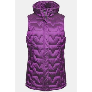 Ulla Popken Gilet Trapuntato Senza Maniche Scollo Rotondo Effetto Piumino  