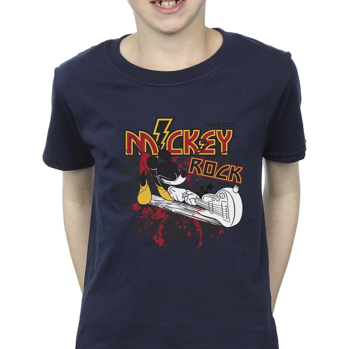 Disney  Mickey Mouse Smash Guitar Rock TShirt 