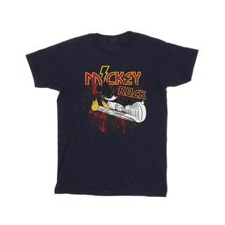 Disney  Mickey Mouse Smash Guitar Rock TShirt 