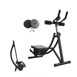 SwissGym  Abshaper Appareil pour abdominaux et dos avec ordinateur 