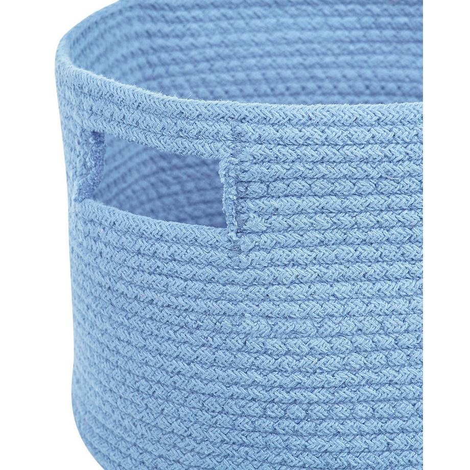 Beliani Korb aus Baumwolle Boho CHINIOT  