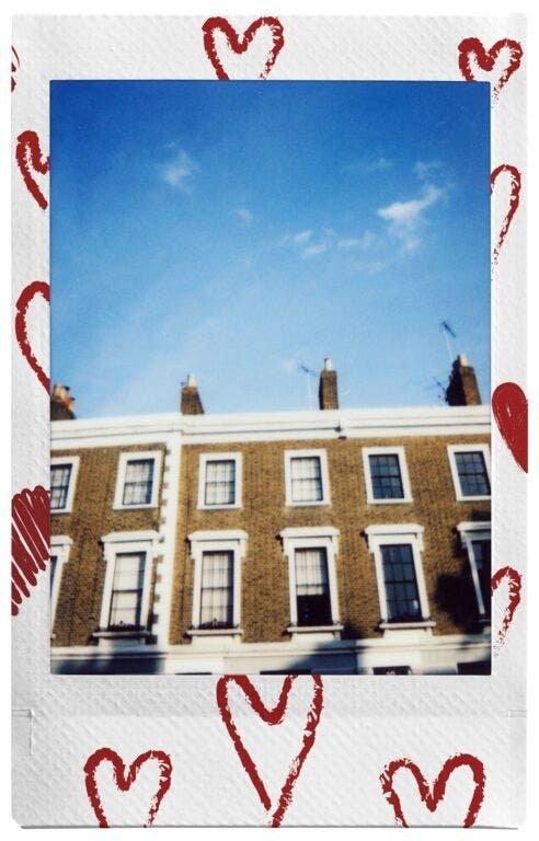 Fuji  film Instax Mini Heart Sketch 