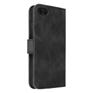 Avizar  Custodia iPhone SE 2020 Scamosciata Nera 